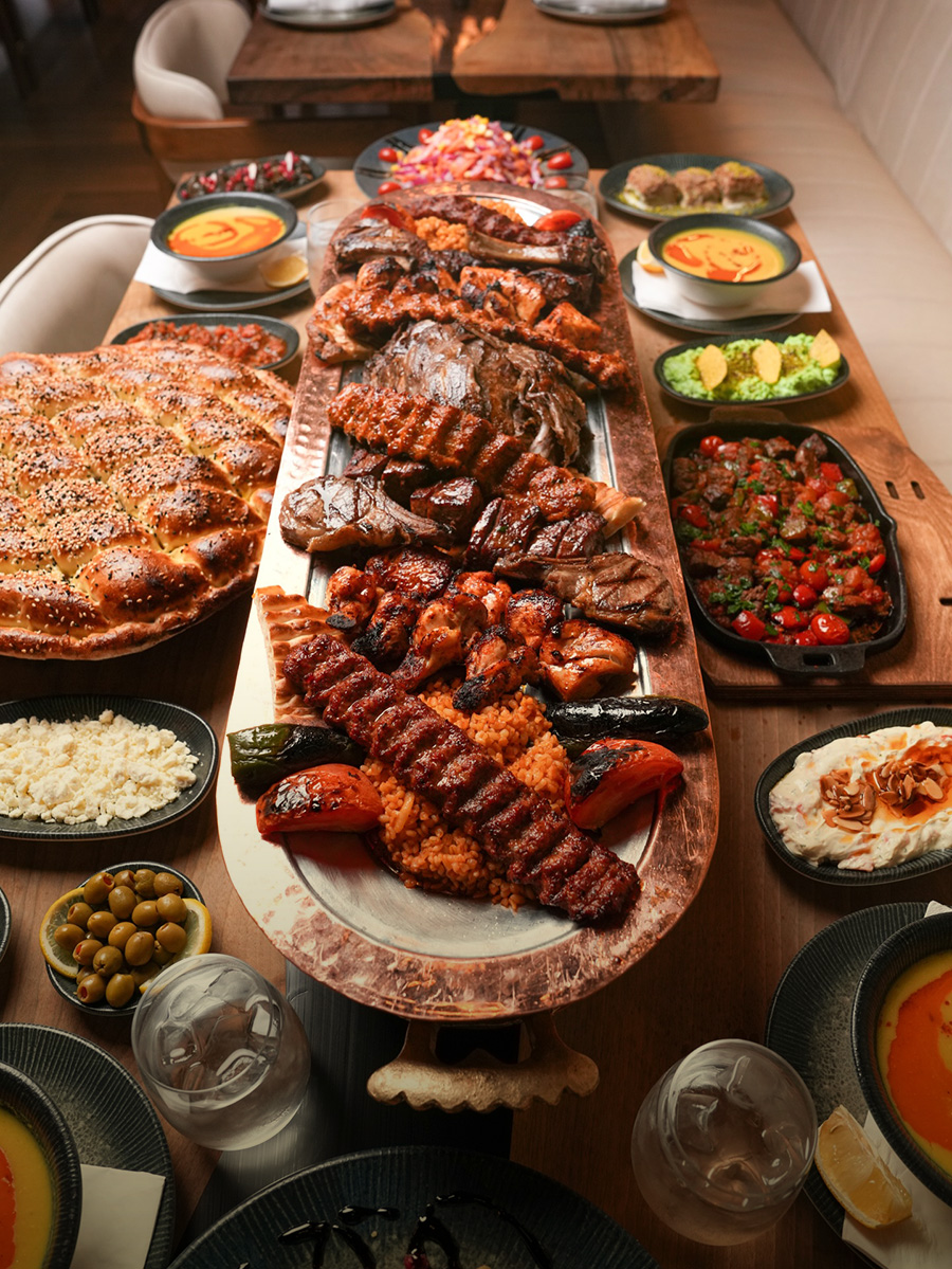 A La Carte Menu